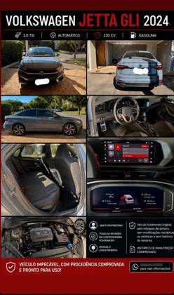 VOLKSWAGEN JETTA 2.0 350 TSI GASOLINA GLI DSG VOLKSWAGEN JETTA 2.0 350 TSI GASOLINA GLI DSG